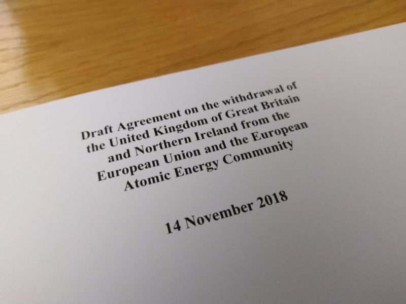 A copy of the draft withdrawal agreement MPs are voting on this tonight.