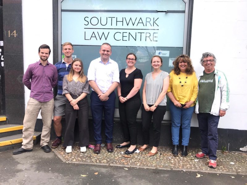 With the Southwark Law team
